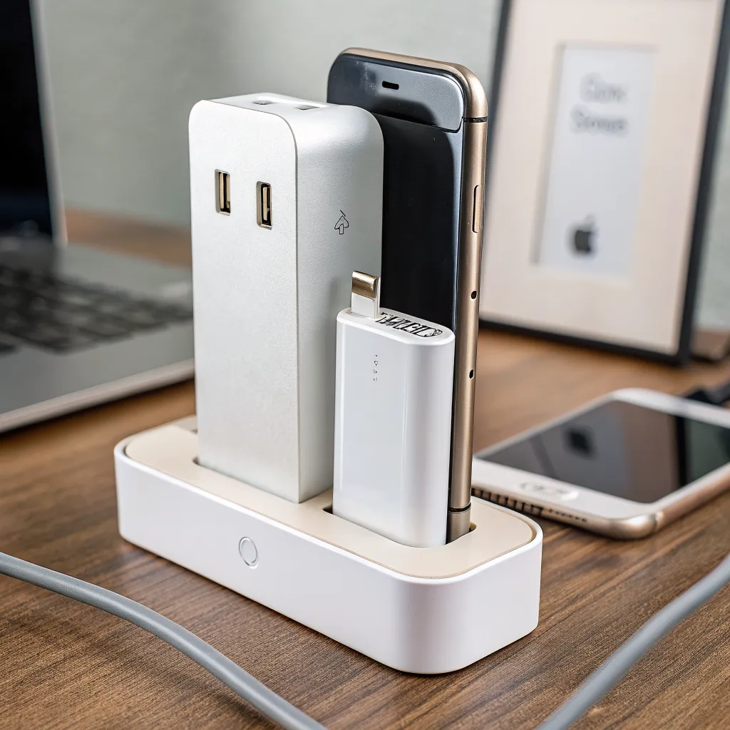 Çiftli Şarjlı Stand